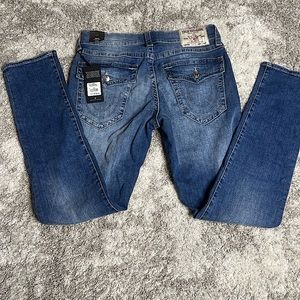Men’s True Religion Jeans! Rocco Skinny Flap style: 105926